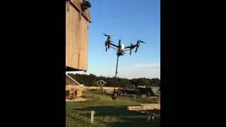 GoPro 360 Freedom Rig on a DJI Inspire 1 camera drone
