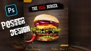 How To Create Commercial Ads Poster In Photoshop | Poster Design |