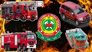 A vehicle of all models used by Bangladesh Fire Service is shown.(part -2)..