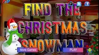 Find The Christmas Snowman Walkthrough