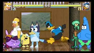 Mugen Episode 165 Team Homer vs Team Donald