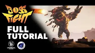 Unreal Engine 5 Tutorial - 4 Hours - FROM START TO FINISH [UE5 & C4D]