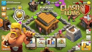 Wir haben endlich Rathaus 3 freigeschaltet | Clash of Clans