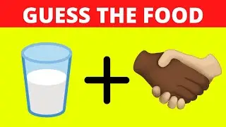 Can you Guess the FOOD from the Emojis | Emoji Puzzle | Guess the FOOD Emoji Puzzle @SlipTest1