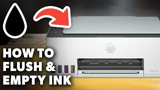 How To Flush And Empty Ink On HP Smart Tank 515 (Any Smart Tank Model) (2025 Guide)