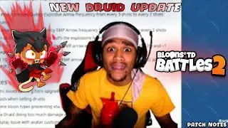 No Way Ninja Kiwi BUFFED Druid.. | BLOONS TD BATTLES 2