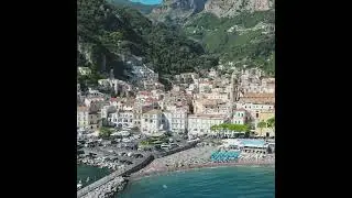 DJI Mini 3 Pro Flight Over Amalfi, Italy
