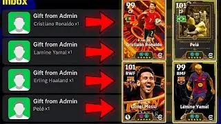 I got FREE epic players from Konami in eFootball
