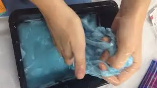 Making Slime - Students are so excited!