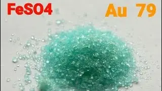 Demir II Sülfat  yapımı Iron II Sulfate