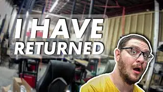 BACK AT THE SHOP!