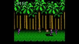 Super Contra gameplay nes (metal cover)