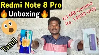 Redmi Note 8 Pro Unboxing And Review in Tamil #thaimozhitech #redmi