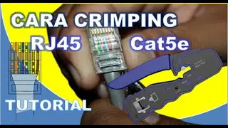 CRIMPING RJ45 LAN UTP || TUTORIAL