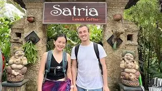 Tasting Luwak Coffee: Bali Coffee Plantation Tour Vlog