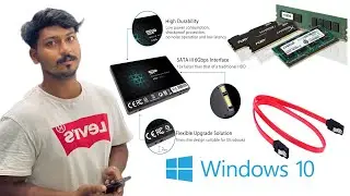 Speed Up Your Old Computer With A SSD || Step By Step Setup Guide and Windows 10 Install | #Rexnagar