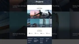 Construction Website in wordpress 