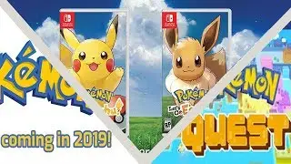 Pokemon Conference Live Reaction!!!! (Pokemon Lets Go,Pokemon Quest,Pokemon RPG 2019)