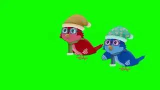Tuni and tuna talking on green screen cartoon characters no copyright 2