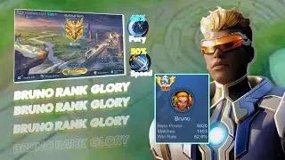 APT BRUNO MYTHICAL GLORY 53STAR TOP ITEM SOLO RANK l MLBB