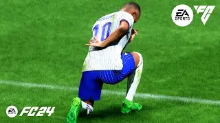 FC 24 - France vs. Spain - Mbappe Brace - UEFA EURO 2024 | Semi Final Match