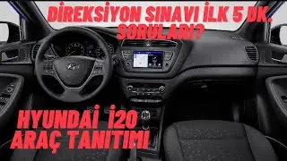 DİREKSİYON SINAVI ARAÇ İÇİ VE ARAÇ DIŞI TANITIMI 
