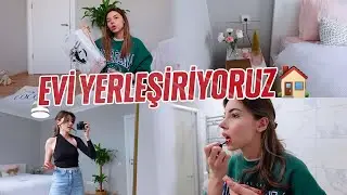 VLOG || TAŞINDIM! 🏠 YENİ EVİMDE İLK VİDEOM, BENİMLE HAZIRLANIN ❤️