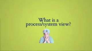 What is a process view?