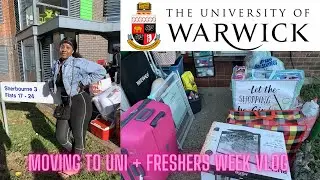 MOVING INTO UNIVERSITY + FRESHERS WEEK VLOG 2020 | UNIVERSITY OF WARWICK