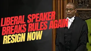 🚨🚨Liberal speaker breaks rules AGAIN after kicking Poilievre out of house🚨🚨 RESIGN NOW