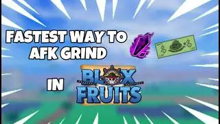 FASTEST BELI AND FRAGMENTS AFK FARM IN ROBLOX BLOX FRUITS