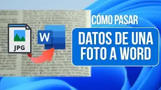 Cómo pasar texto de una fotografía a Word automáticamente | Tutorial
