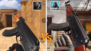 Combat Master Vs Call Of Duty Mobile COD - Weapon Comparison