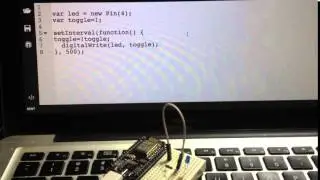 Espruino on ESP8266 LED blink