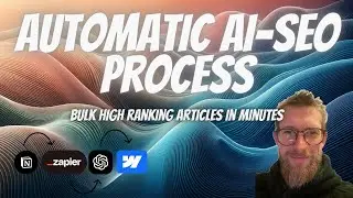 Automate your AI SEO articles with nocode! (massive scale)