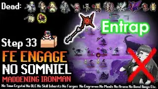 FE Engage No Somniel Step 33: Sacrifice Yunaka to gamble the run on a risky Entrap staff play