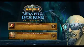 How I Hit Server First Level 80 Mage and Blood Elf (WotLK Classic)