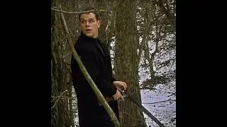 One of the best chase sequences | The Bourne Identity movie | 4k