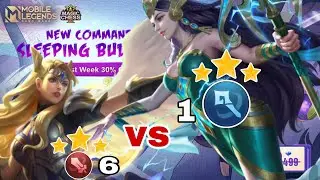 1 Magic 3 Stars Vs 6 Fighter 3 Stars Magic Chess Rya Build Mage and Mystic Bureau #mlbb #magicchess