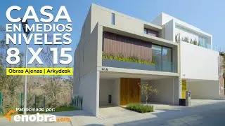 Half-level house with adaptable spaces and great view.  | Amazing Houses | Arkydesk