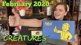 Fallout Loot Crate Unboxing February 2020 - Creatures