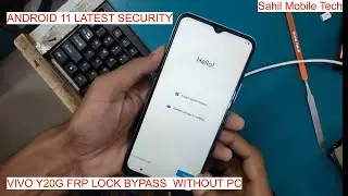 VIVO Y20G FRP LOCK BYPASS NEW 2021 TRICK