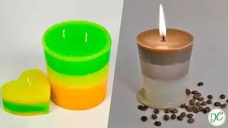 5 Идей Красивых Ароматных Свечей Своими Руками!