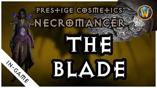 The Blade | Diablo IV Cosmetics (Necromancer) | In-Game (4K) | 2,800 Platinum