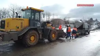 Правильный ямочный ремонт дороги