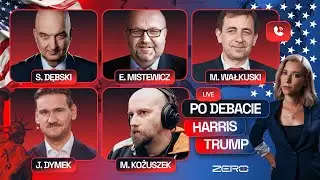 DEBATA PREZYDENCKA W STANACH ZJEDNOCZONYCH - TRUMP VS HARRIS