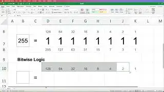 Binary Conversion Using Spreadsheets