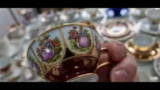 секонд-хенд Германия барахолка базар фарфор хрусталь Second Hand Germany porzellan antik