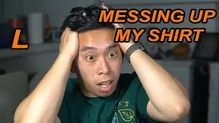 I messed up my t-shirt