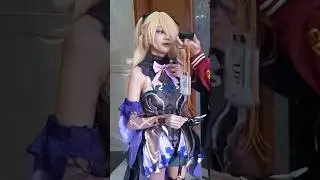 COSPLAYER FISCHL GENSHIN IMPACT TEBAK LAGU OST ANIME! - CUANPIN INDONESIA COMIC CON PART 1